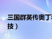 三国群英传奥丁科技3（三国群英传2奥丁科技）