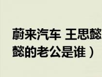 蔚来汽车 王思懿 老公为升职献出老婆（王思懿的老公是谁）