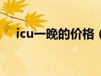 icu一晚的价格（icu每晚的价格是多少）