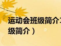 运动会班级简介100~200字左右（运动会班级简介）