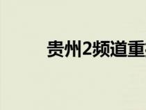 贵州2频道重播（贵州2频道官网）