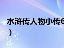 水浒传人物小传600字武松（水浒传人物小传）