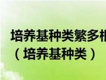 培养基种类繁多根据培养基的物理状态可分为（培养基种类）