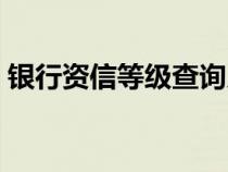 银行资信等级查询系统（银行资信等级查询）