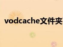 vodcache文件夹可以删除吗（vodcache）