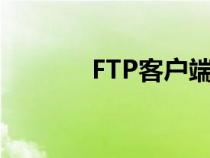 FTP客户端软件（ftp客户端）