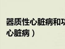 器质性心脏病和功能性心脏病的区别（器质性心脏病）