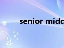 senior middle school（senior）