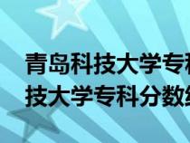 青岛科技大学专科分数线2022山东（青岛科技大学专科分数线）