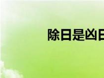 除日是凶日还是吉日（除日）