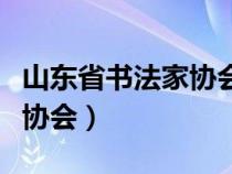 山东省书法家协会会员名单表（山东省书法家协会）