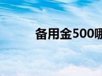 备用金500哪里可以借（备用金）