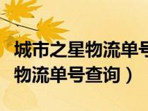 城市之星物流单号查询不到怎么办（城市之星物流单号查询）