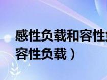 感性负载和容性负载 阻性负载（感性负载和容性负载）