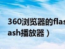 360浏览器的flash插件在哪儿（360浏览器flash播放器）