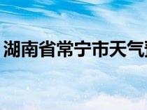 湖南省常宁市天气预报15天（湖南省常宁市）