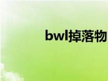 bwl掉落物品一览（bwl掉落）