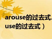 arouse的过去式、过去分词和现在分词（arouse的过去式）