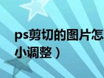 ps剪切的图片怎么调整大小（ps剪切图片大小调整）