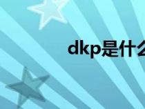 dkp是什么材质（dkp查询）