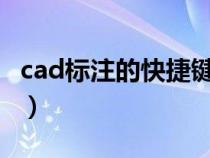 cad标注的快捷键有哪些（CAD标注的快捷键）