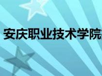 安庆职业技术学院招聘（安庆职业技术学院）