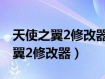 天使之翼2修改器如何修改人物能力（天使之翼2修改器）