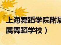 上海舞蹈学院附属舞蹈学校（上海戏剧学院附属舞蹈学校）