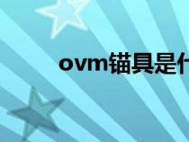 ovm锚具是什么锚具（ovm锚具）