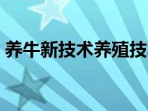 养牛新技术养殖技术书籍大全（养牛新技术）