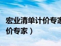 宏业清单计价专家材料汇总出错（宏业清单计价专家）