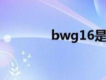 bwg16是多少毫米（bwg）