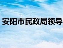 安阳市民政局领导班子姓名（安阳市民政局）