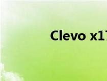 Clevo x170km-g（clevo）