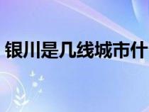 银川是几线城市什么级别（银川是几线城市）