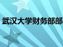 武汉大学财务部部长何莲（武汉大学财务部）