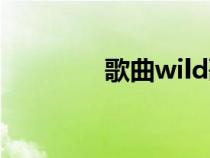 歌曲wild歌词（wild歌词）