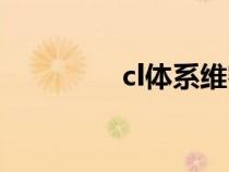 cl体系维密塑形（cl体系）