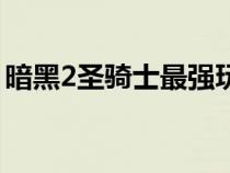 暗黑2圣骑士最强玩法加点图（暗黑2圣骑士）