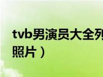 tvb男演员大全列表 名字（tvb男演员名字及照片）