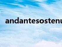 andantesostenuto速度多少（andante）