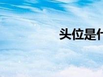 头位是什么意思（头位）