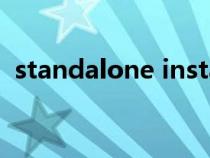 standalone installer翻译（standalone）