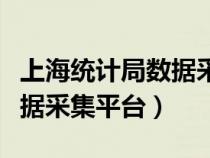 上海统计局数据采集平台官网（上海统计局数据采集平台）