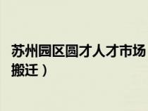 苏州园区圆才人才市场（2012年苏州园区圆融大厦人才市场搬迁）