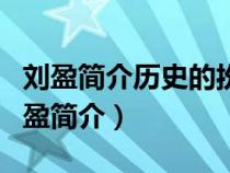 刘盈简介历史的扮演者是谁与王姬的关系（刘盈简介）