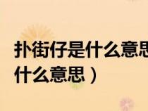 扑街仔是什么意思广东话怎么说呢（扑街仔是什么意思）