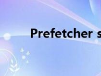 Prefetcher settings（prefetch）