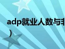 adp就业人数与非农数据区别（adp就业人数）