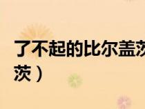 了不起的比尔盖茨在线播放（了不起的比尔盖茨）